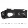 SOPORTE DE PARAGOLPE DELANTERO R.A. 199/I