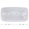 LENTE DE FARO TRASERO IND.ARG. 2200