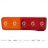 LENTE DE FARO TRASERO FAL 2235/D