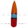 LENTE DE FARO TRASERO ARGENTA 2240/2