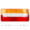 LENTE DE FARO TRASERO DAPAF 2241/D