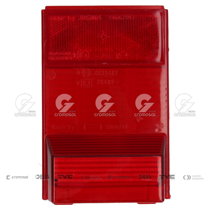 LENTE DE FARO TRASERO ARGENTA 2289/10
