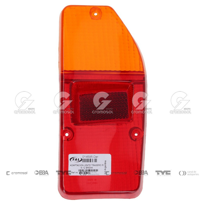 LENTE DE FARO TRASERO FAL 2346/D