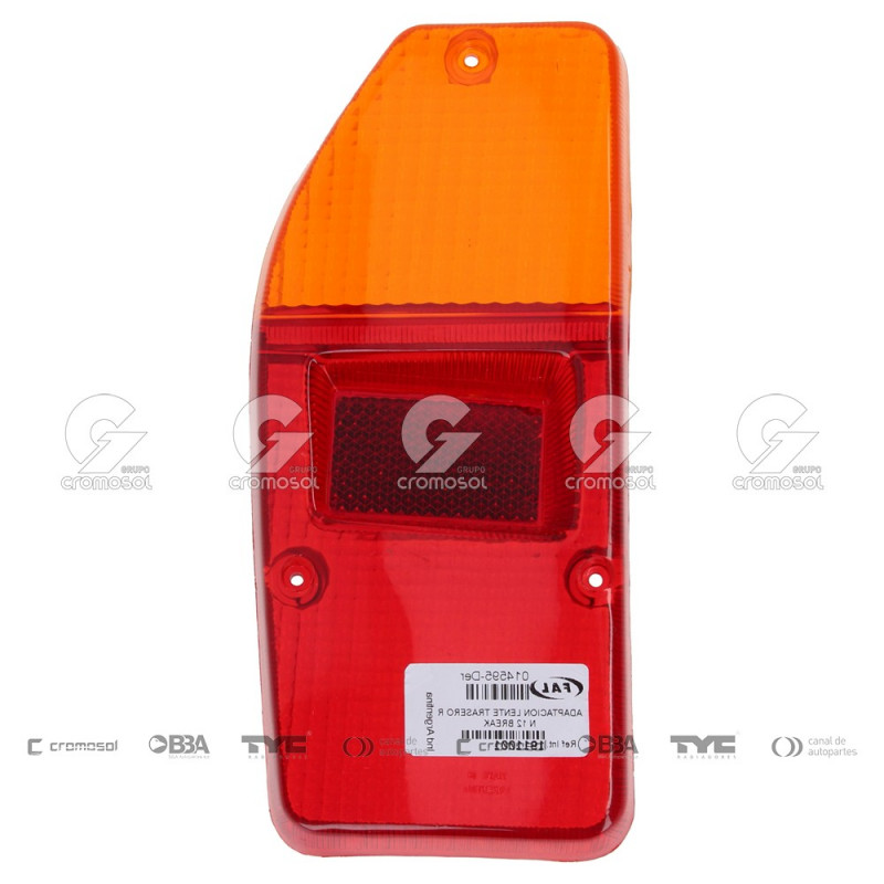 LENTE DE FARO TRASERO FAL 2346/I