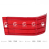 LENTE DE FARO TRASERO IND.ARG. 2383/D