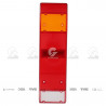 LENTE DE FARO TRASERO IND.ARG. 2401