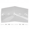 LENTE DE FARO DELANTERO ARGENTA 2417/BI