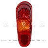 LENTE DE FARO TRASERO ARGENTA 2421/D