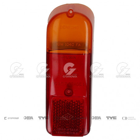 LENTE DE FARO TRASERO ARGENTA 2483/1D