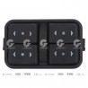 TECLA DE LEVANTA CRISTAL (INTERRUPTOR) TAIWAN 25314