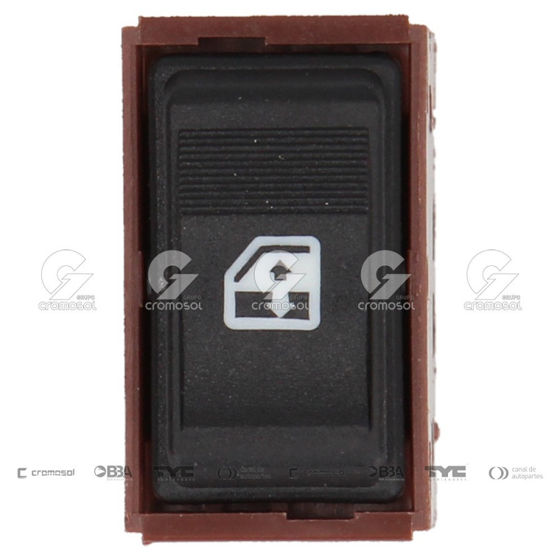 TECLA DE LEVANTA CRISTAL (INTERRUPTOR) VUARAM 25601/1D