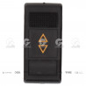 TECLA DE LEVANTA CRISTAL (INTERRUPTOR) VUARAM 26222/D