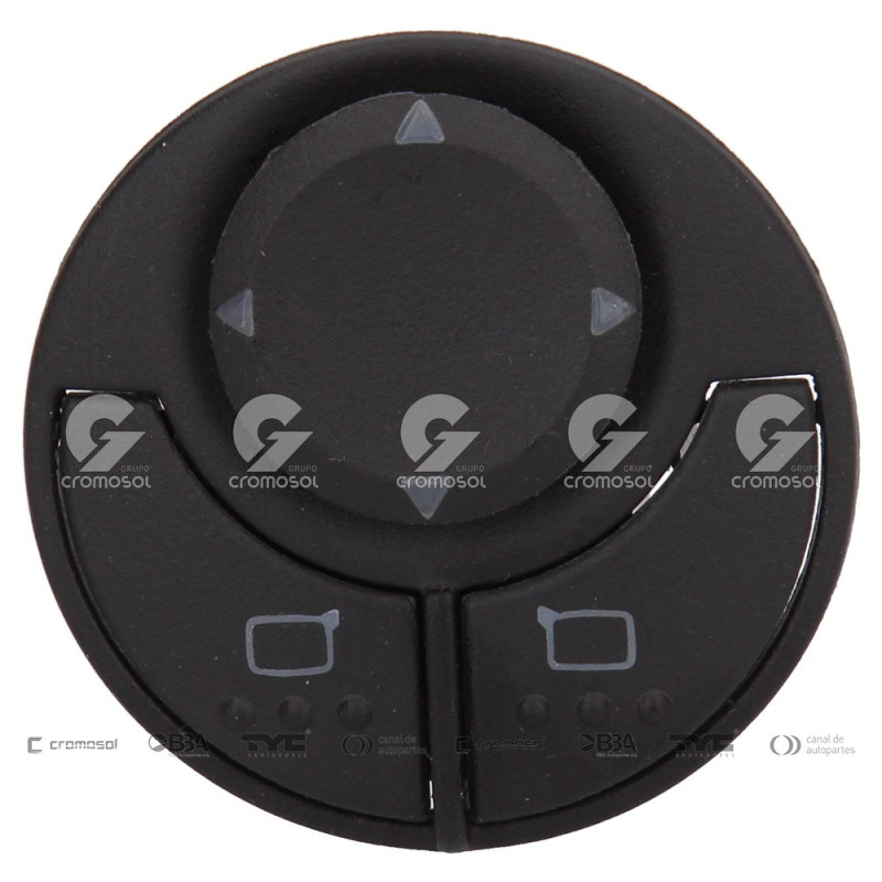 PERILLA DE REGULACION DE ESPEJO RETROVISOR EXTERIOR (INTERRUPTOR) ORIG. 26511