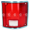LENTE DE FARO TRASERO TYC 2957/D