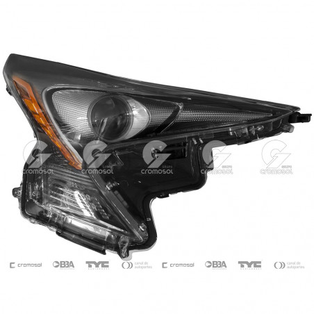 FARO DE LUZ PRINCIPAL (DELANTERO) - OPTICA TYC 32417/D