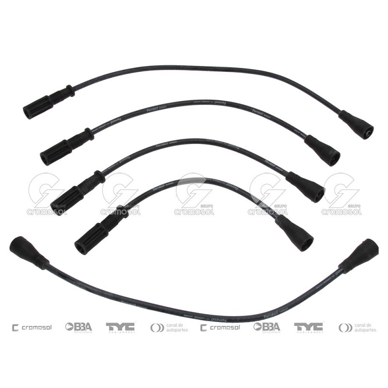 JUEGO DE CABLES DE BUJIAS FERRAZZI 10329