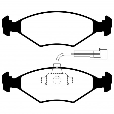 JUEGO DE PASTILLAS DE FRENO LITTON BRAKES 38411