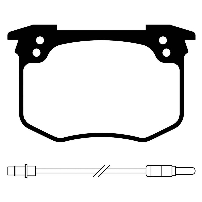 JUEGO DE PASTILLAS DE FRENO LITTON BRAKES 37471