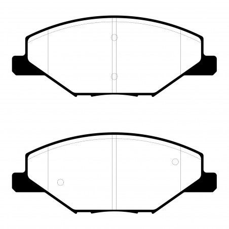 JUEGO DE PASTILLAS DE FRENO LITTON BRAKES UltraPad 49200