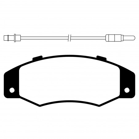 JUEGO DE PASTILLAS DE FRENO LITTON BRAKES 38130