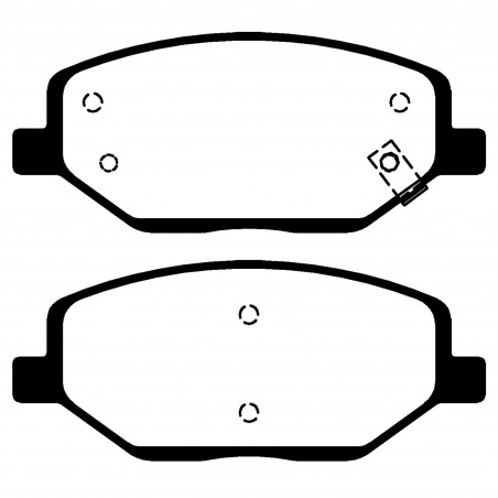 JUEGO DE PASTILLAS DE FRENO LITTON BRAKES UltraPad 49790