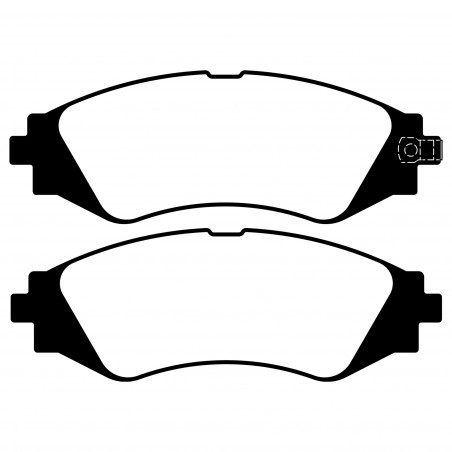 JUEGO DE PASTILLAS DE FRENO LITTON BRAKES UltraPad 40180
