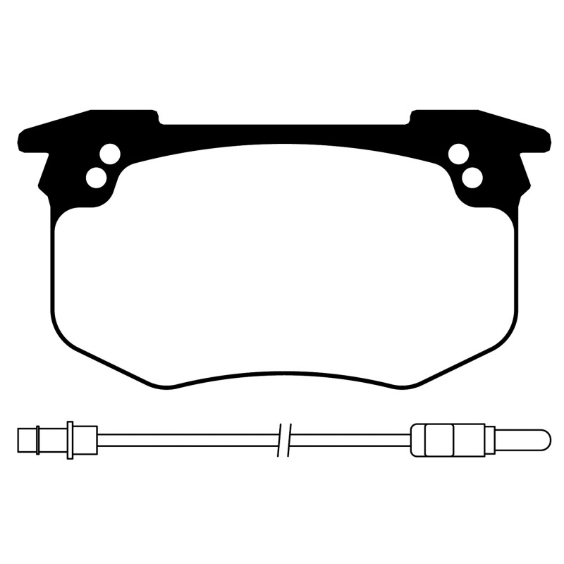 JUEGO DE PASTILLAS DE FRENO LITTON BRAKES 37451