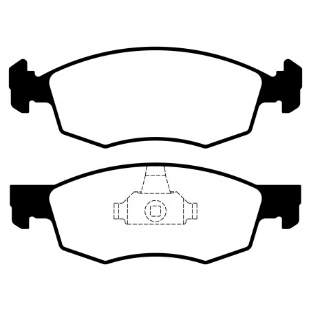 JUEGO DE PASTILLAS DE FRENO LITTON BRAKES 40760