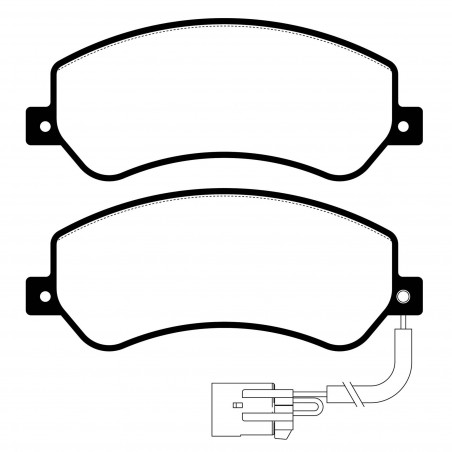 JUEGO DE PASTILLAS DE FRENO LITTON BRAKES UltraPad 40331