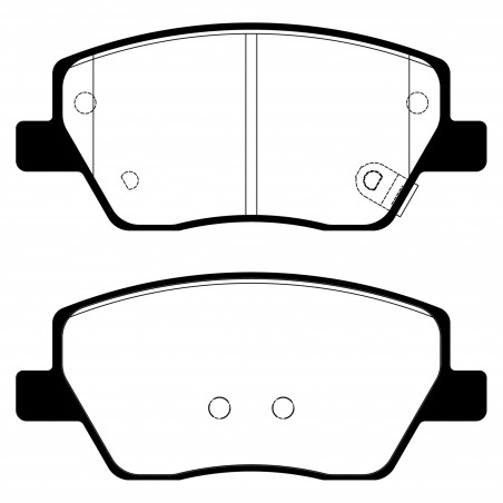 JUEGO DE PASTILLAS DE FRENO LITTON BRAKES UltraPad 51370