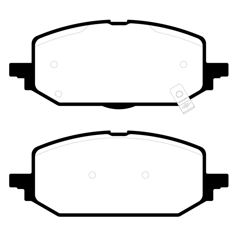 JUEGO DE PASTILLAS DE FRENO LITTON BRAKES UltraPad 50080