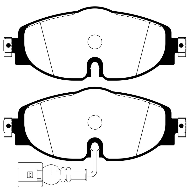 JUEGO DE PASTILLAS DE FRENO LITTON BRAKES UltraPad 49040