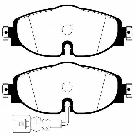 JUEGO DE PASTILLAS DE FRENO LITTON BRAKES UltraPad 49040