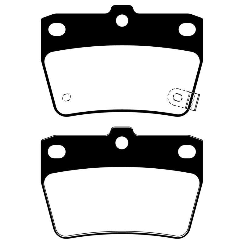 JUEGO DE PASTILLAS DE FRENO LITTON BRAKES 44720