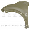 GUARDABARRO DELANTERO TAIWAN 40028/60I