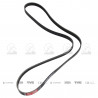 CORREA POLIV DE ACCESORIOS GATES 62695