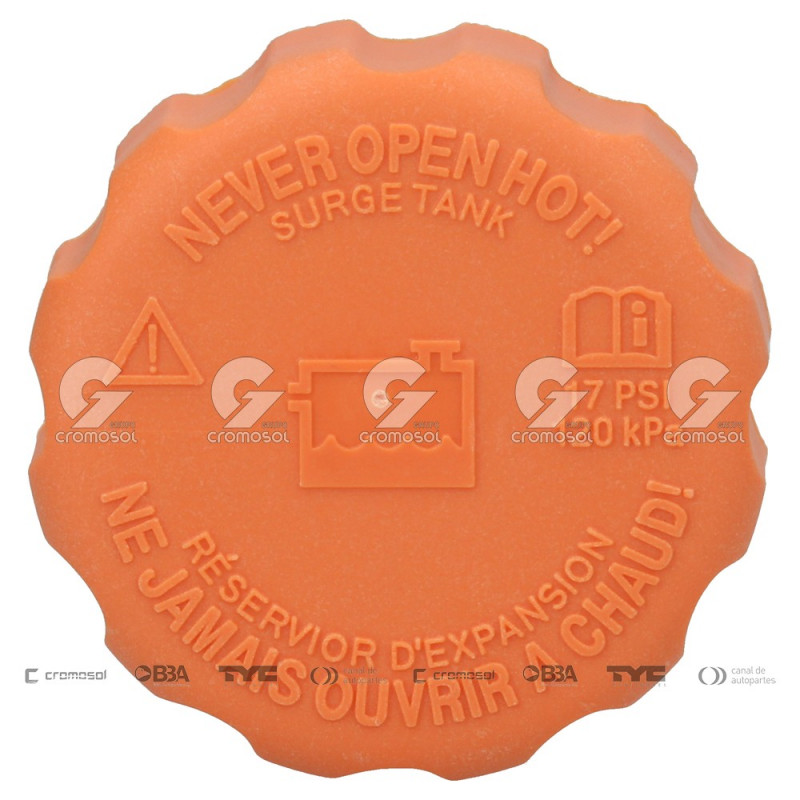 TAPA DE DEPOSITO DE LIQUIDO REFRIGERANTE HITNA 62749