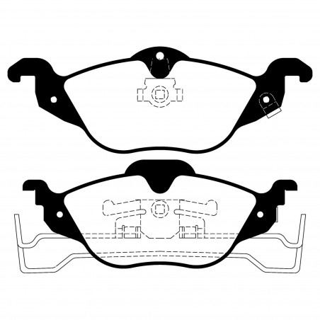 JUEGO DE PASTILLAS DE FRENO LITTON BRAKES 38630