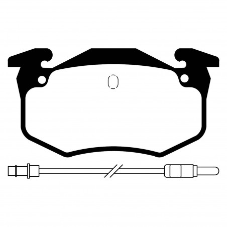 JUEGO DE PASTILLAS DE FRENO LITTON BRAKES 38851