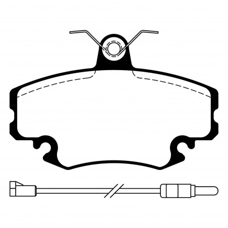 JUEGO DE PASTILLAS DE FRENO LITTON BRAKES 38841