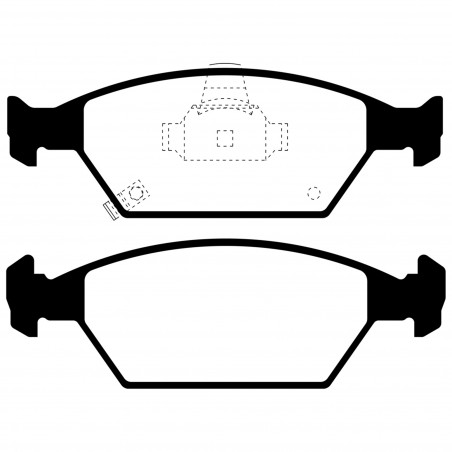 JUEGO DE PASTILLAS DE FRENO LITTON BRAKES UltraPad 40060
