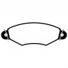 JUEGO DE PASTILLAS DE FRENO LITTON BRAKES 38441