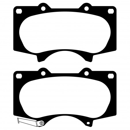 JUEGO DE PASTILLAS DE FRENO LITTON BRAKES 44980