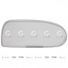 CRISTAL DE OPTICA (VIDRIO) VIC 6044/1D