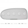 CRISTAL DE OPTICA (VIDRIO) VIC 6044/1I