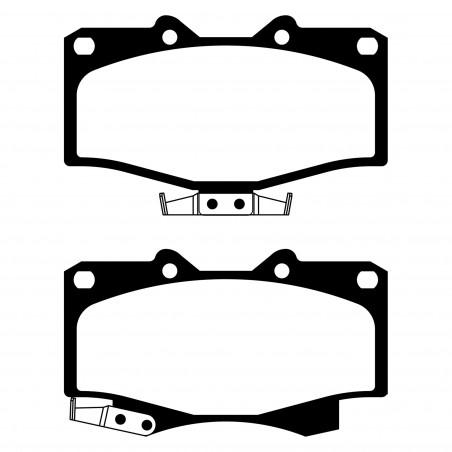 JUEGO DE PASTILLAS DE FRENO LITTON BRAKES 38800