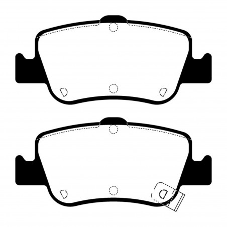 JUEGO DE PASTILLAS DE FRENO LITTON BRAKES 46330