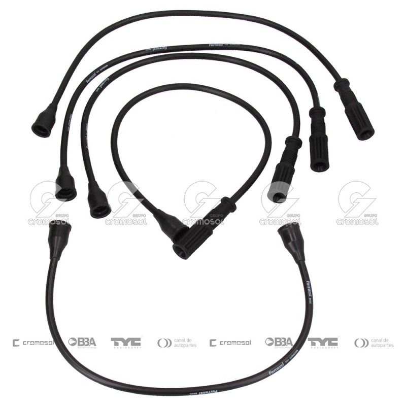 JUEGO DE CABLES DE BUJIAS FERRAZZI 10351