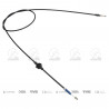 CABLE DE APERTURA DE CAPOT IND.ARG. 63303