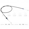 CABLE DE APERTURA DE CAPOT IND.ARG. 63306
